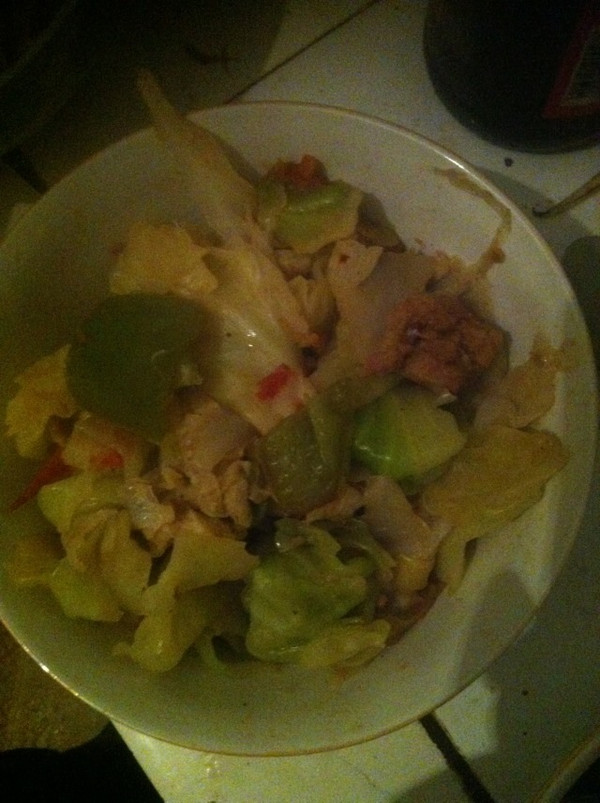 小艺艺的成果的炒菜谱鸡蛋的v成果果肉照_豆做法蛤白菜汤图片