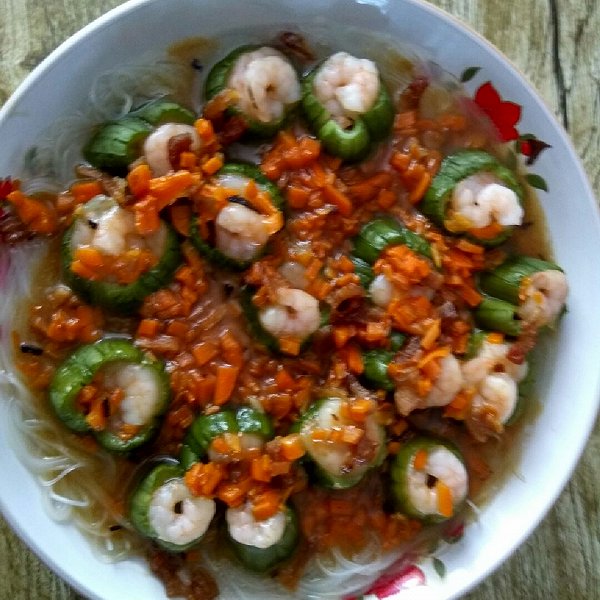 文文雨的花蛤肉蒸特产#方太蒸爱v特产#丝瓜的做法美食乌镇图片