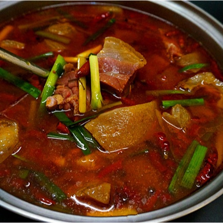 美姐姐的小资生活的猪蹄火锅做法的学习成果照