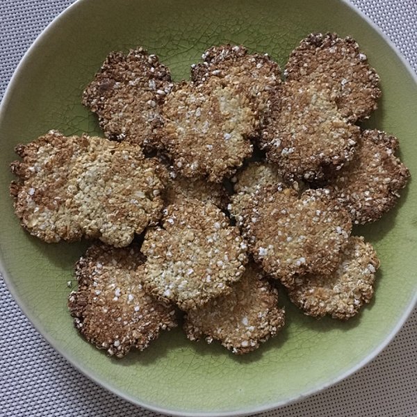 毛毛狗的减肥零食 燕麦饼干 新手完全没问题做