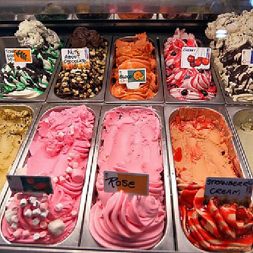 蝴蝶仙儿的各种口味水果奶油冰淇淋做法的学习