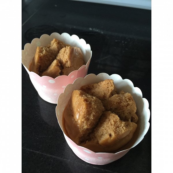 自悠悠的快手主食:不用发酵的开花红糖发糕(附