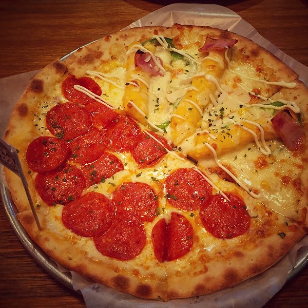 啡雨零落的甜蜜地瓜&意式香肠披萨做法的学习