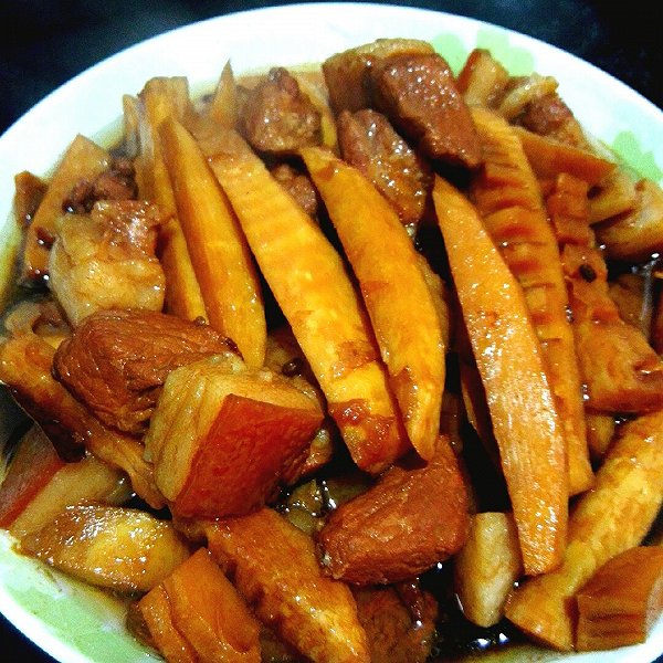 春笋烧肉