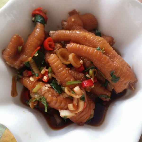 昵称已被抢了了了的秘制凤爪做法的学习成果照