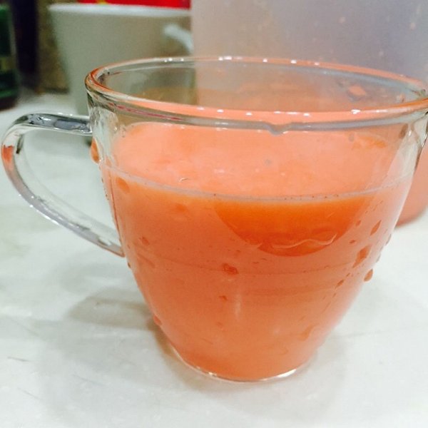 UUUUUUU2的胡萝卜牛奶汁做法的学习成果照