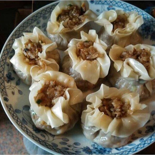 Cj洁的香菇糯米烧卖做法的学习成果照_豆果美食