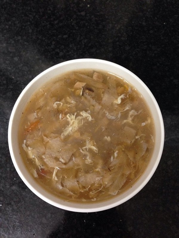 Chef_ZHANG的黄花菜胡辣汤做法的学习成果照