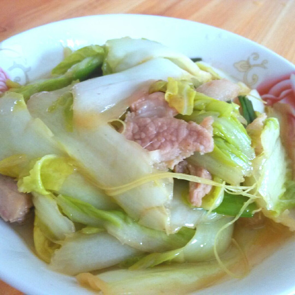 炒白菜叶的家常做法大全家常