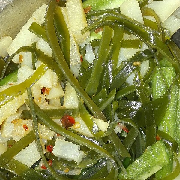 cgxj的土豆拌海带丝做法的学习成果照_豆果美