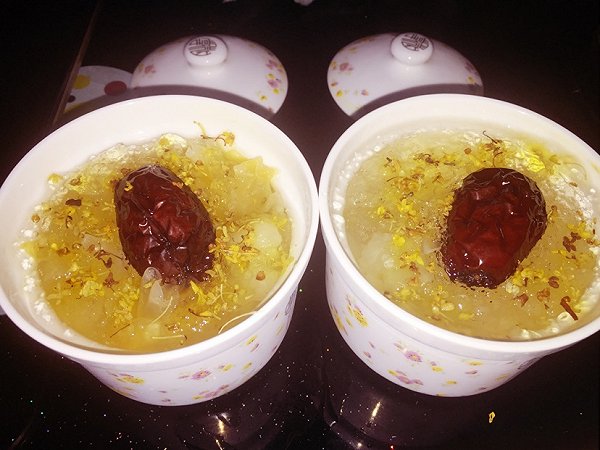 poem1的#夏日时光#冰糖炖燕窝做法的学习成